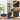 5-Tier Corner Cabinet Shelf with Storage