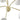 Metal Chandelier in Antique brass