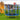 5.5ft Blue Mini Trampoline for Kids with Basketball Hoop and Ball -65"