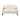 51.5" Modern Beige Upholstered Loveseat Sofa 