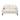51.5" Modern Beige Upholstered Loveseat Sofa 