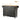 52.7" Black Rolling Mobile Kitchen Island 