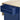52.7" Dark Blue Rolling Mobile Kitchen Island 