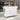 52.7" White Rolling Mobile Kitchen Island with Solid Wood Top and Locking Wheels