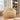 52" Modern Beige Microfiber 5-Foot Bean Bag Chair
