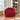 52" Modern Red Microfiber 5-Foot Bean Bag Chair