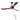 52'' LED 3-Blade Wood-Rod Ceiling Fan in a white background