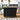 53" Kitchen Cart with 8 Handle-Free Drawers & 5 Wheels - Black
