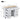 white kitchen island cabinet