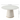 53" Carrara white dining table 