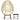 54.4" Patio Model-2 PE Wicker Egg Chair with Beige Cushion and Black Side Table