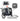 Black/Gray Dog Bicycle Trailer Media 2 of 11