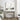 White Makeup Vanity with cushion stool - Charmydecor