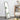 Grey Solid-Wood Frame Mirror