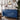 59.84" Stylish 4-Door Navy Blue Cabinet