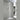 59" Brushed Nickel Ceiling-mounted Square Rain Shower Head System with Handheld Shower