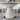 59" Modern Sintered Stone Beige Turntable Dining Table with Wood and Metal Pedestal Base