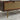 close-up view of a rectangle wood coffee table