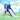 63" Blue Toddler Climber and Slide Playset