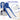 63" Blue Toddler Climber and Slide Playset