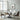 63" Modern White Rectangular Sintered-Stone Dining Table with Black X-shaped Base