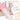 64" Pink Toddler Slide and Swing Playset 