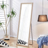 65" Third Generation Floor Mirror with Light Oak Solid-Wood Frame