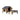 66" Yellow Brown Large Outdoor Wooden House Style Dog Kennel with Porch