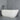 67" White Oval Stone Resin Freestanding Soaking Bathtub with Overflow