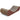 23" Brown Bone Cat Scratcher Cardboard Lounge Bed With Board Pads