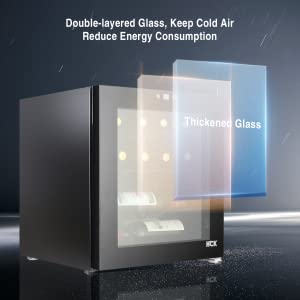 Double Layer Glass Door