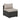 7-Piece Outdoor Grey PE Rattan Sofa Set