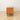 side view of a cherry wood tv stand image