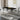 70.9" Modern Black Faux Marble Glass Dining Table with Silver Chrome Metal Legs