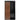 71-inch High Brown Armoire with Sliding Barn Door