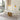 Gold U-shape Pedestal Base table
