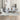 71" Modern Rectangular Glass Dining Table with Silver Chrome Metal Legs