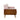 Side View of Cute Pink Sofa with Wooden Side Panel and Legs.