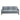 73.22" Modern Gray Upholstered 3-Seater Sofa