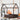 78.70 Twin-Size Espresso Wood House Bed Frame with Fence for Kids