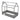 78.70 Twin-Size Gray Wood House Bed Frame with Fence for Kids