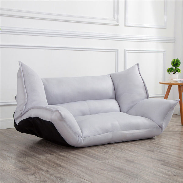 Buy Togo Sofa Suede Lesiure Sofa Lounge Chair Lazy Floor Bean Bag Couch  Living Room Bedroom Salon Office Furniture - MyDeal