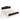 A dimension Image of our 82" Black King-size Buckle Shaped Back-rest Metal Frame Bed