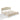 A dimension Image of 82" Light Carmel King-size Buckle Shaped Back-rest Metal Frame Bed