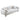 83.9" Modern 3-seater Beige Sofa with Solid Wood Legs
