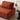 85" Minimalist Modular Orange 3-seater Sofa with Non-slip Back Cushions
