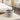 Footstool With Wooden Shelving