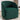 25" Green Round Velvet Swivel Accent Barrel Chair With Black Base