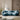 blue rotating sofa
