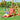 95" Playground Wooden Swing Set with Orange Slide - Outdoor Playset